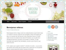 Tablet Screenshot of barcelonaflavours.com